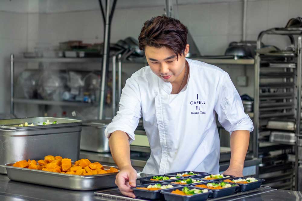 Chef Kenny at Gafell Kitchen